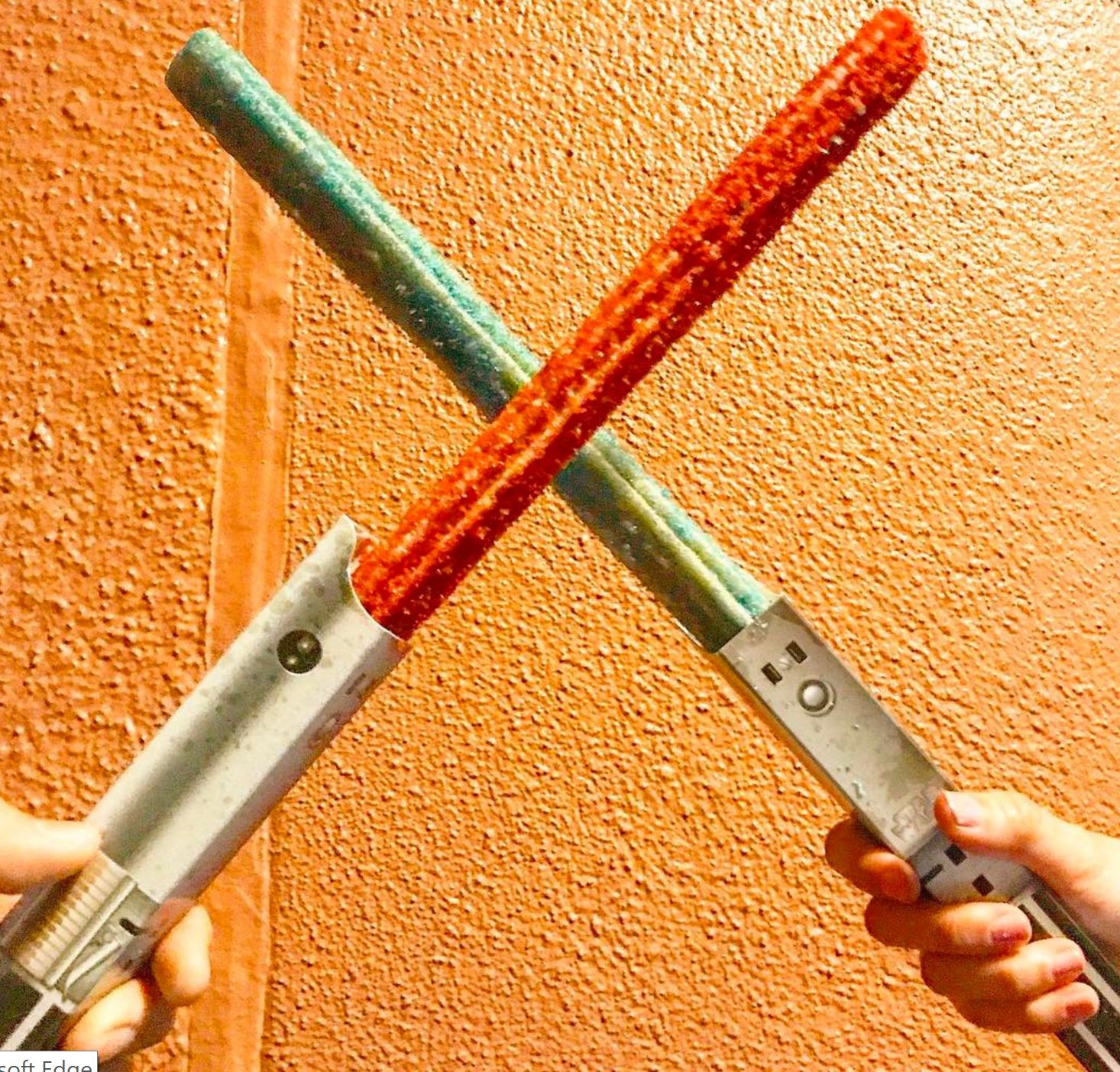 Star Wars churros-fénykardok