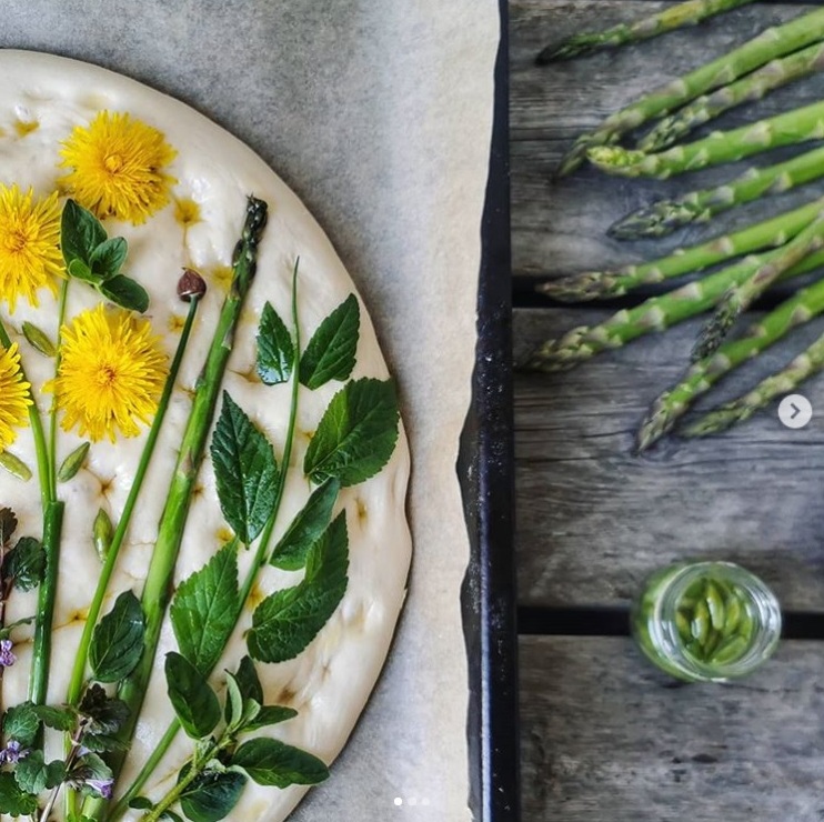 focaccia art