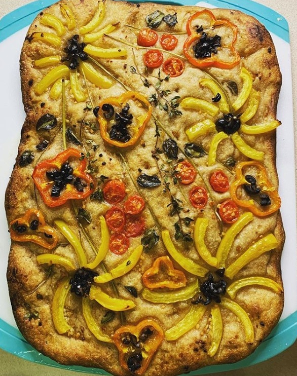 focaccia art