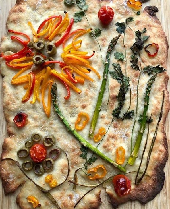 focaccia art