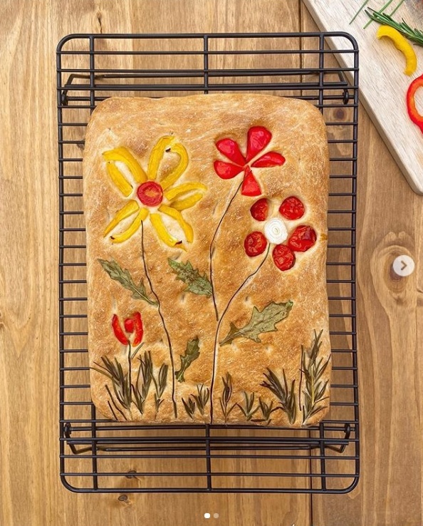 focaccia art