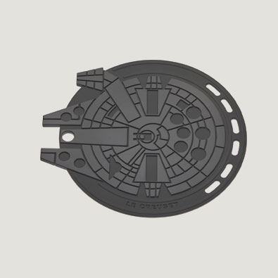 Millennium Falcon alátét